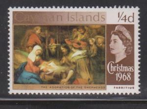 CAYMAN ISLANDS Scott # 203 MNH