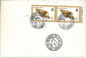28716 - BELIZE - Postal History - COVER from BENQUE VIEJO del CARMEN 1980