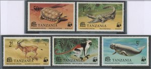 Tanzania #82-86