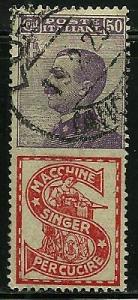 Italy # 105h, Used