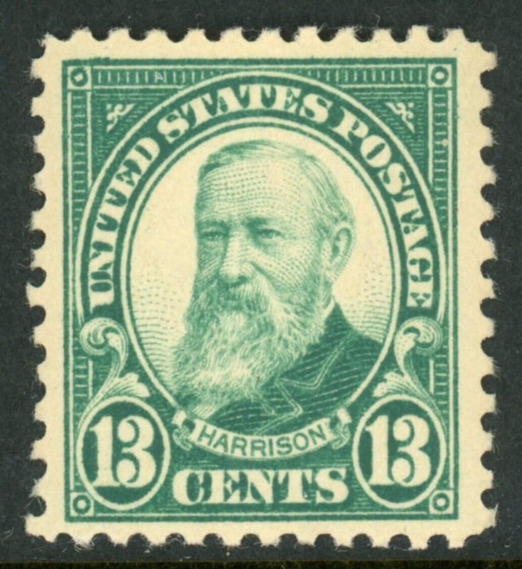 US Stamp #622 Harrison 13c - MNH - CV $19.00