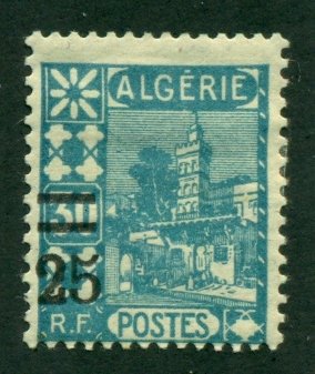 Algeria 1927 #69 MH SCV (2020) = $0.25