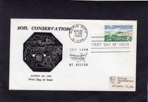 1133 Soil Conservation, FDC, CV $1.00