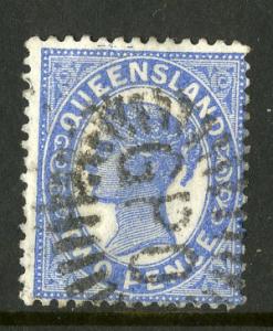 QUEENSLAND 105 USED BIN $0.50 ROYALTY