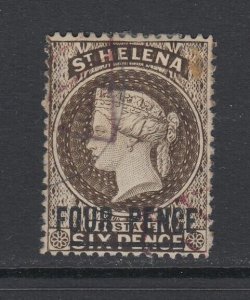 St. Helena, Scott 38a (SG 43c), used