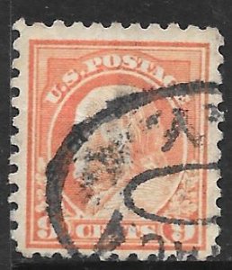 USA 471: 9c Franklin, used, F-VF