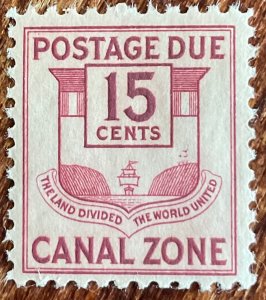 Canal Zone #J29 *MH* Single Postage Due L48