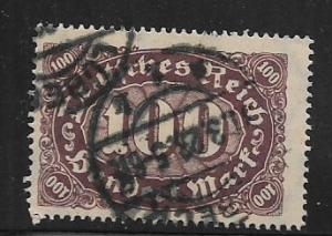 Germany Sc. # 199 Used Inflation Issue Wmk.126 - L61