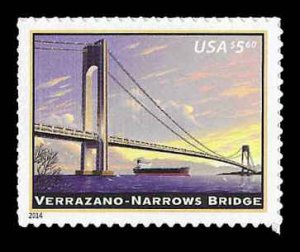 PCBstamps  US #4872 $5.60 Verrazano-Narrows, MNH, (20)