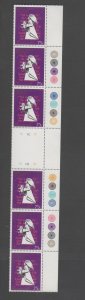 Australian Decimal Stamps 1982 Christmas Island 75c Blocks 6 MINT MUH Captain Ja