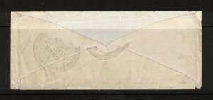 Canada #15 Used On Cover With Ideal 4 Ring 29 Cancel - Envelope Has Tear At UR