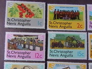 ST. KITTS-NEVIS # 355-369-MINT NEVER/HINGED-COMPLETE SET----QEII----1978