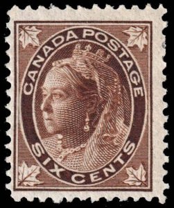 Canada - Scott 71 - Mint-Hinged - Poor Centering