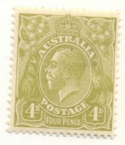 AUSTRALIA #73 Mint Hinged, Scott $27.00
