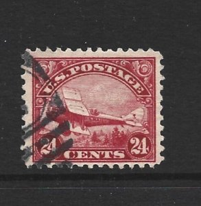 United States Scott C6 used 24-cent Biplane used F/VF