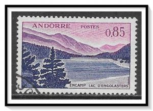 Andorra French #152 Engolasters Lake Used