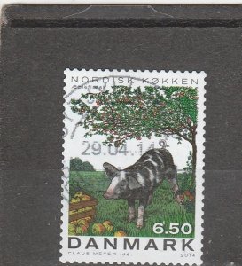 Denmark  Scott#  1667  Used  (2014 Nordic Cuisine)