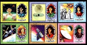 1973 Liberia 896-901used Nicolaus Copernicus