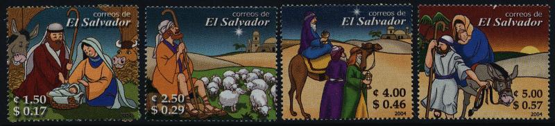 Salvador 1608-11 MNH Christmas, Animals