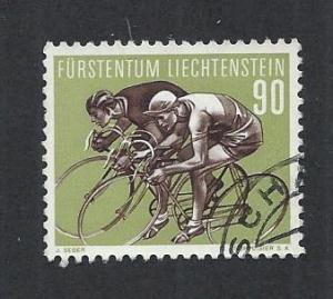 LIECHTENSTEIN SC# 323 FVF/U 1958