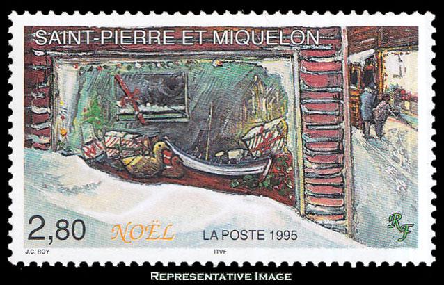 Saint Pierre & Miquelon Scott 621 Mint never hinged.