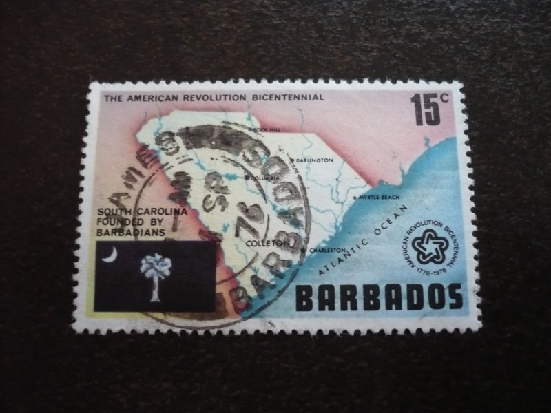 Stamps - Barbados - Scott# 440 - Used Part Set of 1 Stamp