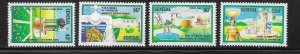 Senegal 1985 Water Emergency Plan Well Pump Sc 630-633 MNH A948