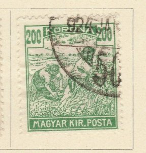 A6P8F62 Ungarn Hongrie Hungría Hungary 1920-24 200k used