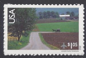 C150 $1.05 US Air Mail Lancaster County PA 2012 Mint NH