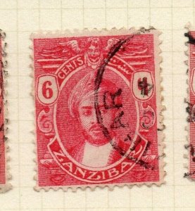 Zanzibar 1913 Early Issue Fine Used 6c. NW-187267