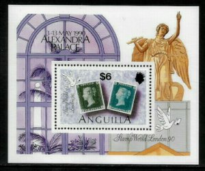 Anguilla #820 MNH S/Sheet - Stamp World London '90