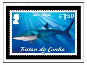 COLOR PRINTED TRISTAN DA CUNHA 2011-2020 STAMP ALBUM PAGES (45 illustr. pages)