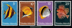 Tokelau Scott 45-48 Mint never hinged.