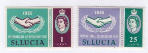 St.  Lucia       199 - 200          MH OG