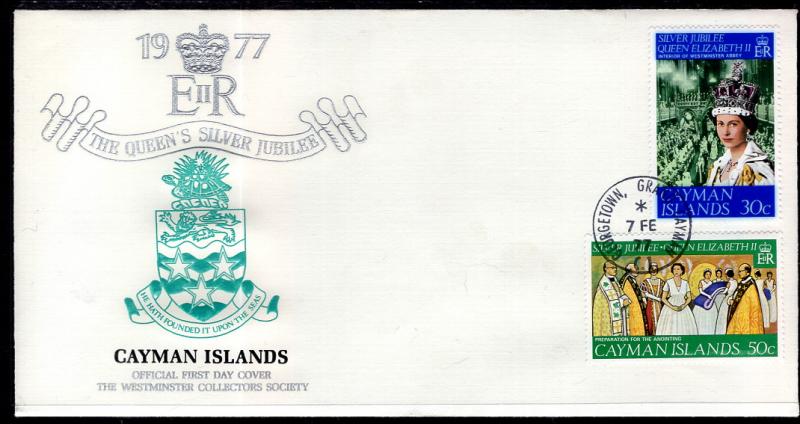 Cayman Islands 380-381 U/A FDC