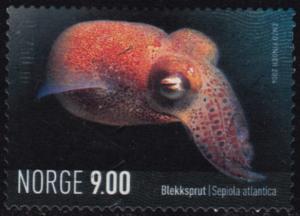 Norway - 2004 - Scott #1391 - used - Marine Life Cuttlefish