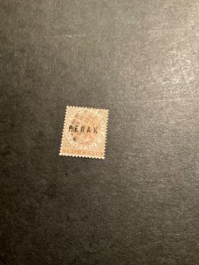 Stamps Malaya-Perak Scott #4 used