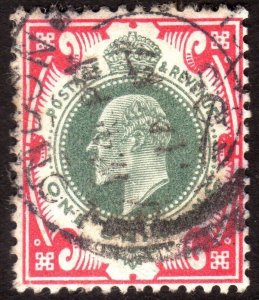 1911, Great Britain, 1Sh, Used, Sc 138b, Sg 313