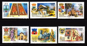 Chile 1116-21 mnh set