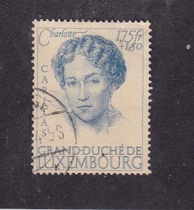 LUXEMBOURG # B103 VF-LIGHT USED THE GRAND DUCHE CAT VALUE $60 US