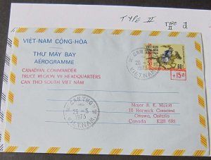 Vietnam Canada Cover MCCD ICCS Army in Vietnam Military OurStock#42746