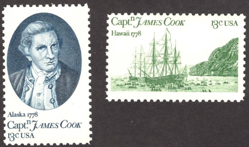United States Scott #1732-33 MINT NH OG. Great looking stamps!