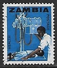 Zambia # 5 - Health Care - used.....{BE13}