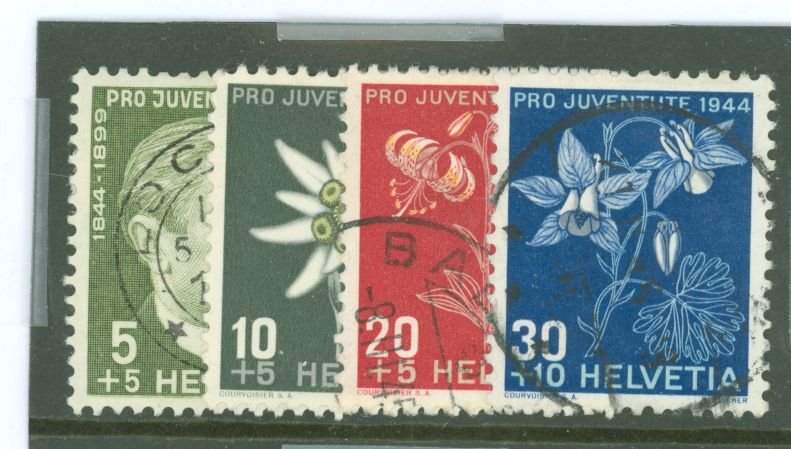 Switzerland #B137-140  Single (Complete Set)