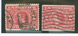 United States #370-371 Used Multiple