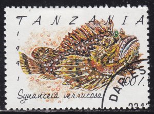 Tanzania 821 Synanceia Verrucosa 1992