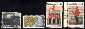 Can #690-93   used VF 1976 PD