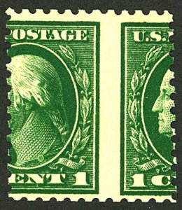 U.S. #498 MINT OG NH FREAK MISPERF