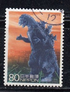 Japan 2000 Sc#2697h Release of Godzilla Film, 1954 Used