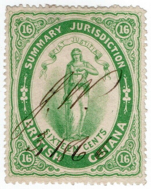 (I.B) British Guiana Revenue : Summary Jurisdiction 16c (1865)